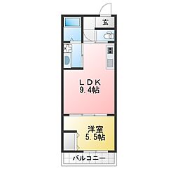 橋本6丁目新築計画 1LDKの間取図画像