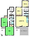 平城朱雀第二住宅45棟2階8.0万円