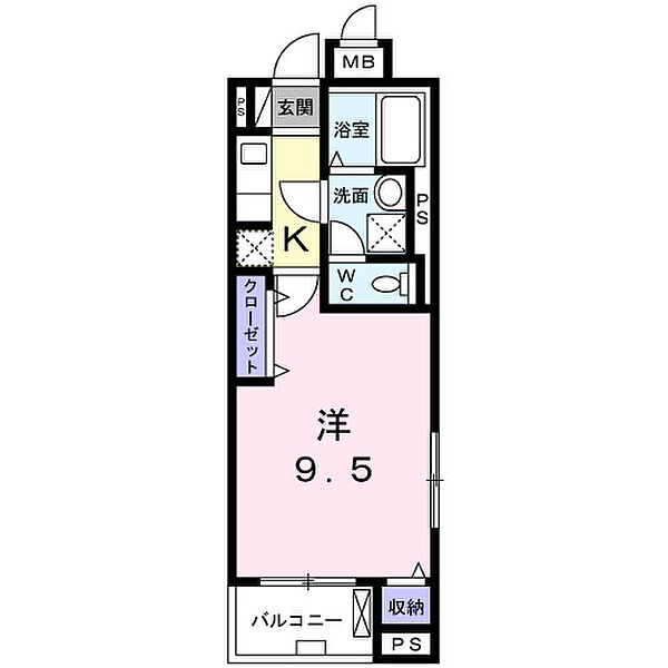 リグノ天理 201｜奈良県天理市川原城町(賃貸マンション1K・2階・30.05㎡)の写真 その2