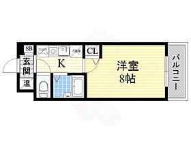 K緑地  ｜ 大阪府吹田市千里山竹園１丁目50番5号（賃貸マンション1K・2階・22.62㎡） その2