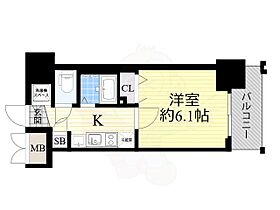 プレサンス新大阪クレスタ  ｜ 大阪府大阪市淀川区東三国５丁目2番17号（賃貸マンション1R・9階・21.46㎡） その2