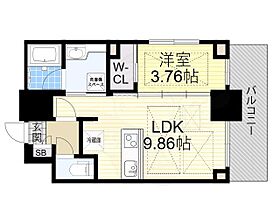 大阪府吹田市広芝町11番8号（賃貸マンション1LDK・16階・35.40㎡） その2