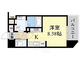 ドゥーエ江坂3  ｜ 大阪府吹田市広芝町10番19号（賃貸マンション1R・7階・26.70㎡） その2