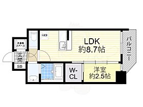 セレニテ新大阪グランデ ミリュー  ｜ 大阪府大阪市淀川区西宮原１丁目7番（賃貸マンション1LDK・9階・29.65㎡） その2