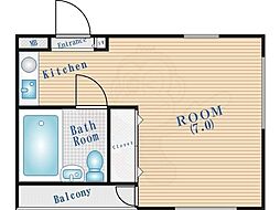 ハイツオーワイ 2階