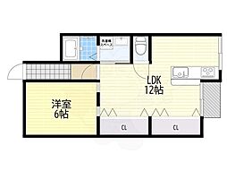大建コーポ江坂 1階