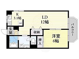 グリースシャトー桃山台 4階/-