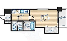 ラグゼ江坂北 4階