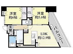 シェーンブルン羽鷹 5階/-