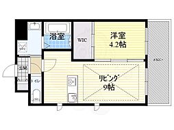 第26関根マンション 1LDKの間取図画像