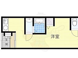 みどりハイツ ワンルームの間取図画像