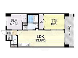 Luxe服部天神 4階