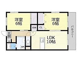 YUKI千里山 2階/-