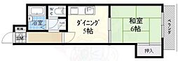 シャンティマサノ 1Kの間取図画像