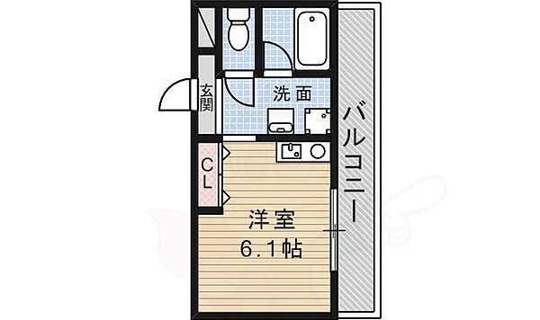 デューＮ・Ｈ新伊丹 ｜兵庫県伊丹市梅ノ木２丁目(賃貸マンション1R・3階・20.00㎡)の写真 その2