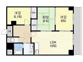 フルール南鈴原  ｜ 兵庫県伊丹市南鈴原１丁目（賃貸マンション3LDK・3階・65.28㎡） その2