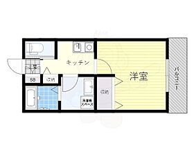 兵庫県伊丹市西台５丁目（賃貸アパート1K・2階・24.85㎡） その2