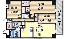 アスター  ｜ 兵庫県伊丹市伊丹３丁目4番2号（賃貸マンション3LDK・5階・76.75㎡） その2