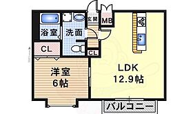 フォレストコートイタミ  ｜ 兵庫県伊丹市中央４丁目（賃貸マンション1LDK・5階・42.00㎡） その2