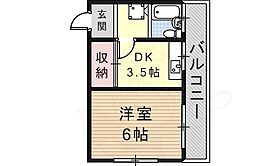 シャネルハイツ御願塚  ｜ 兵庫県伊丹市御願塚５丁目（賃貸アパート1DK・1階・26.00㎡） その2