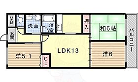 エルブリッジII  ｜ 兵庫県伊丹市平松３丁目（賃貸マンション3LDK・3階・66.00㎡） その2