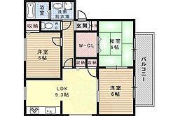 グランシードM 3SLDKの間取図画像