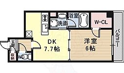 SAKATO3 1LDKの間取図画像