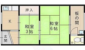 高原文化 204 ｜ 大阪府大阪市淀川区十八条３丁目9番2号（賃貸アパート2K・2階・20.00㎡） その2