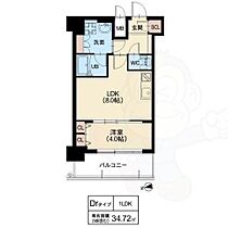 スプランディッド7  ｜ 大阪府大阪市淀川区加島１丁目（賃貸マンション1LDK・6階・34.72㎡） その2