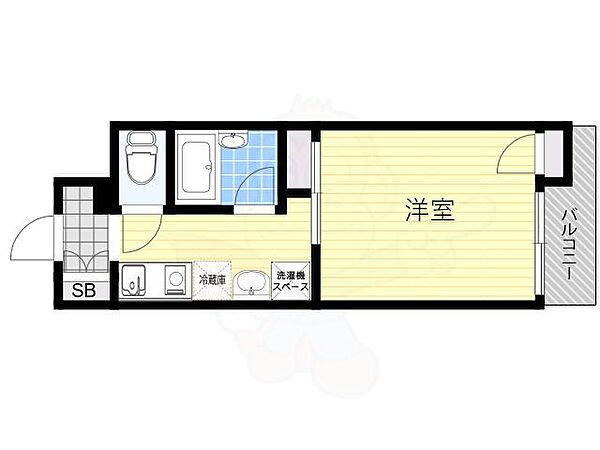 FIVE ONE 206｜大阪府大阪市東淀川区柴島２丁目(賃貸マンション1K・2階・22.00㎡)の写真 その2