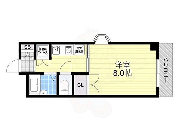 ラファイン江坂 306｜大阪府吹田市江坂町２丁目(賃貸マンション1K・3階・26.00㎡)の写真 その2