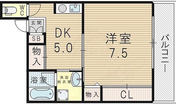 UTマンション東三国 401｜大阪府大阪市淀川区東三国６丁目(賃貸マンション1DK・4階・29.29㎡)の写真 その2