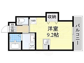 大阪府豊中市服部西町３丁目4番22号（賃貸アパート1R・1階・28.85㎡） その2