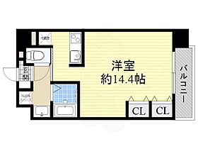 大阪府大阪市淀川区十三元今里１丁目8番27号（賃貸マンション1R・4階・34.14㎡） その2