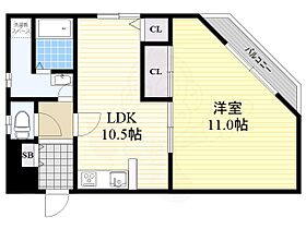 第2山本マンション  ｜ 大阪府吹田市広芝町9番19号（賃貸マンション1LDK・3階・50.51㎡） その2