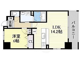 グランルクレ新大阪  ｜ 大阪府大阪市東淀川区東中島１丁目21番24号（賃貸マンション1LDK・2階・47.49㎡） その2