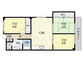 ハイツスリーオーク  ｜ 大阪府大阪市淀川区宮原２丁目1番30号（賃貸マンション3LDK・11階・67.59㎡） その2