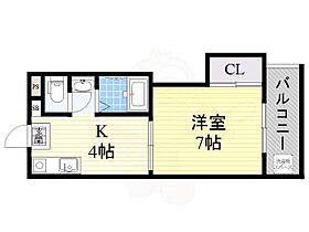 ジュネス西中島  ｜ 大阪府大阪市淀川区木川東１丁目5番29号（賃貸マンション1DK・3階・27.00㎡） その2