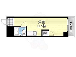 プロヴァンス ワンルームの間取図画像