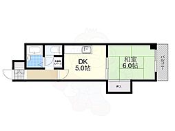 シャンティマサノ 1DKの間取図画像