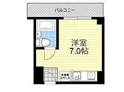 リアライズ江坂 ワンルームの間取図画像