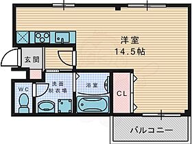 シャンテー私部 201 ｜ 大阪府交野市私部西１丁目（賃貸マンション1R・2階・35.46㎡） その2