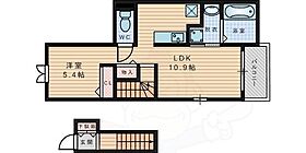 大阪府交野市幾野３丁目17番2号（賃貸アパート1LDK・2階・41.30㎡） その2