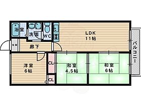 大阪府枚方市宮之下町22番20号（賃貸アパート3LDK・2階・59.62㎡） その2