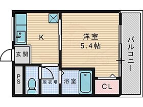 第2星ヶ丘マンション  ｜ 大阪府枚方市星丘１丁目24番12号（賃貸マンション1K・2階・22.00㎡） その2