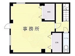 御殿山第一ハイツ ワンルームの間取図画像