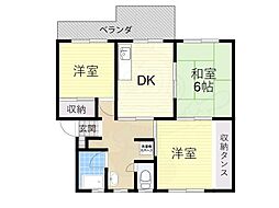 浅田香里ヶ丘住宅11棟 1階