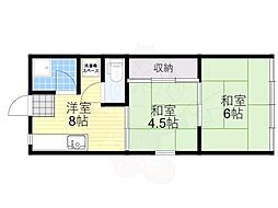 🉐敷金礼金0円！🉐京阪本線 枚方市駅 バス11分 須山町下車 徒歩6分