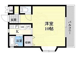 寿ハイツ 3階/-