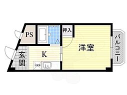 京阪交野線 星ケ丘駅 徒歩2分 4階/-
